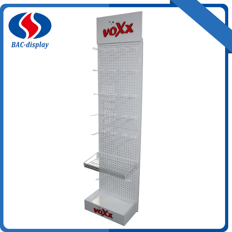 Display Pegboard de produtos de commodities